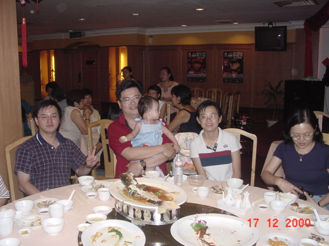 Jiunn Nan, Beng Joo, Sen Fei & daughter, Sok Chin